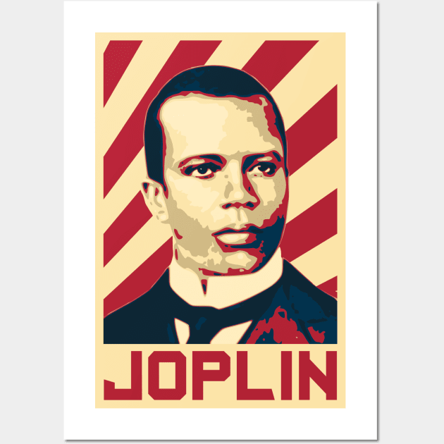 Scott Joplin Retro Wall Art by Nerd_art